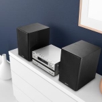 Kenwood: Kompaktes Stereosystem M-918DAB mit Digitalradio-Empfänger und Bluetooth Audio-Streaming